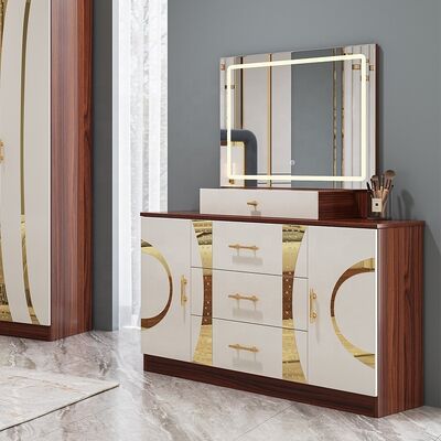 Juego de muebles de dormitorio turcos baratos al por mayor con marco de madera tamaño king, suite de dormitorio, juego de dormitorio de lujo moderno para habitación principal