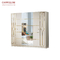 ODM de madera blanco del OEM de los conjuntos de dormitorio del panel de Cappellini del hotel casero