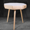 Prenda impermeable lateral multifuncional de madera de la tabla de la esquina redonda del polígono