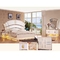 Rey medio Size Bed de los muebles 2000*1800*1680m m de los conjuntos de dormitorio del panel de fibras de madera de la densidad