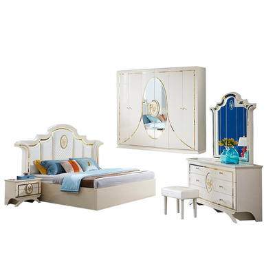 Lujo oscuro del OEM del ODM del apartamento del MDF de Cappellini de los muebles modernos de los conjuntos de dormitorio