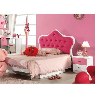 Muebles del dormitorio de las muchachas de Cabrini con princesa Bed del rosa del escritorio 1280*2050m m